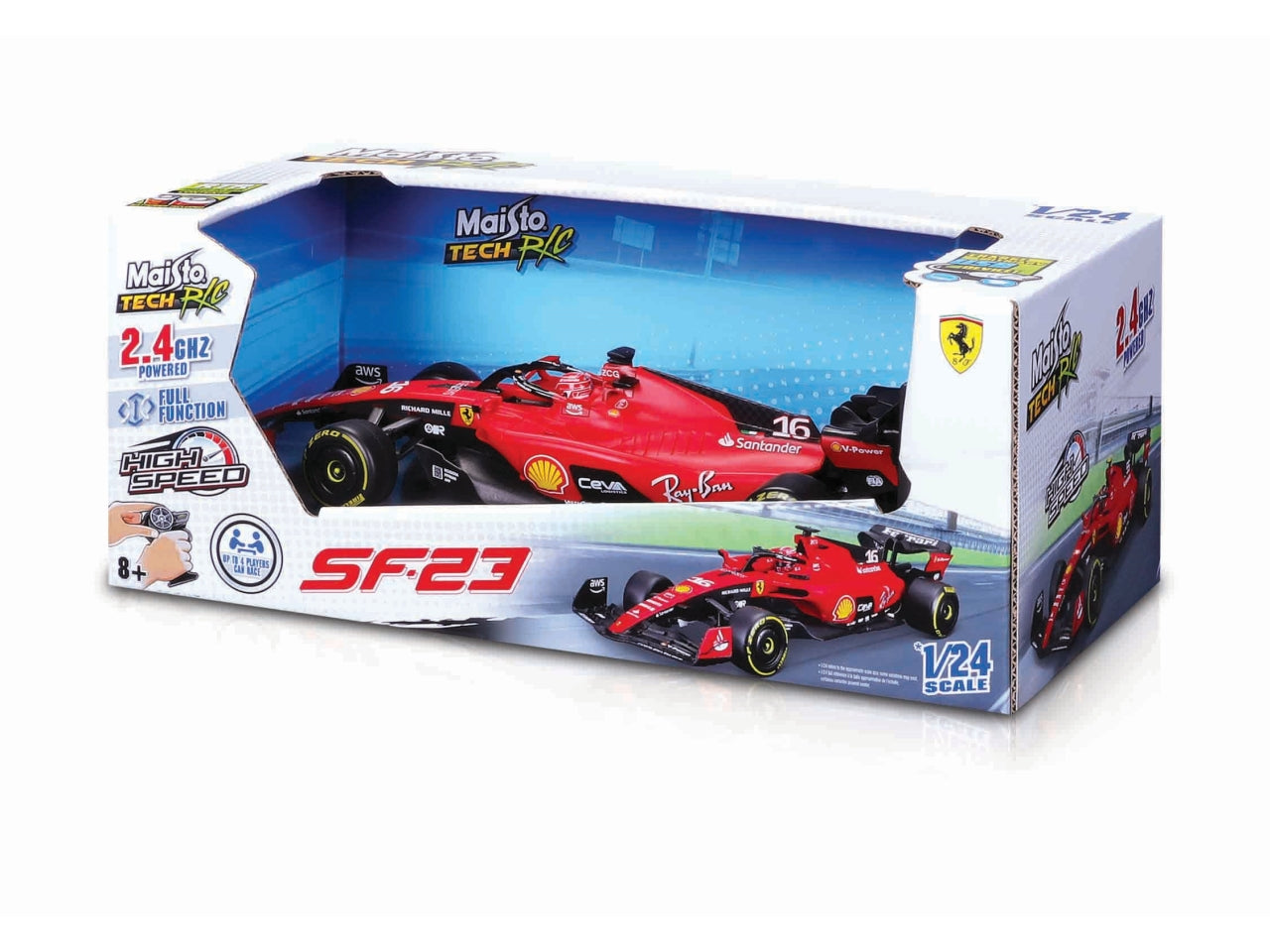 Auto premium F1 anno 2023 Ferrari sf-23 scala 1:24