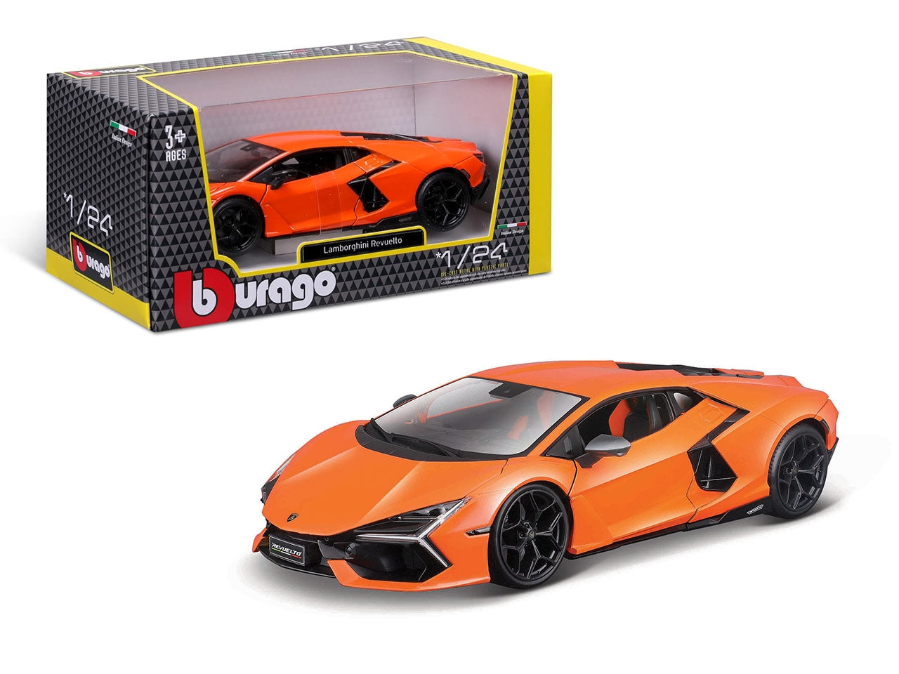 Auto Lamborghini revuelto scala 1:24