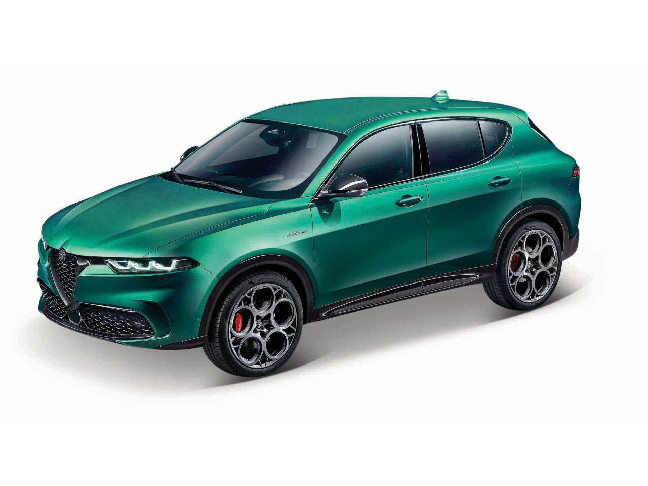 Modellino Auto Alfa Romeo Tonale - Scala 1:24: Die-cast, Licenza Ufficiale Alfa Romeo, Dettagli Realistici, Dimensioni 10,2x12,5x24,2 cm, Età 3+ | Bburago