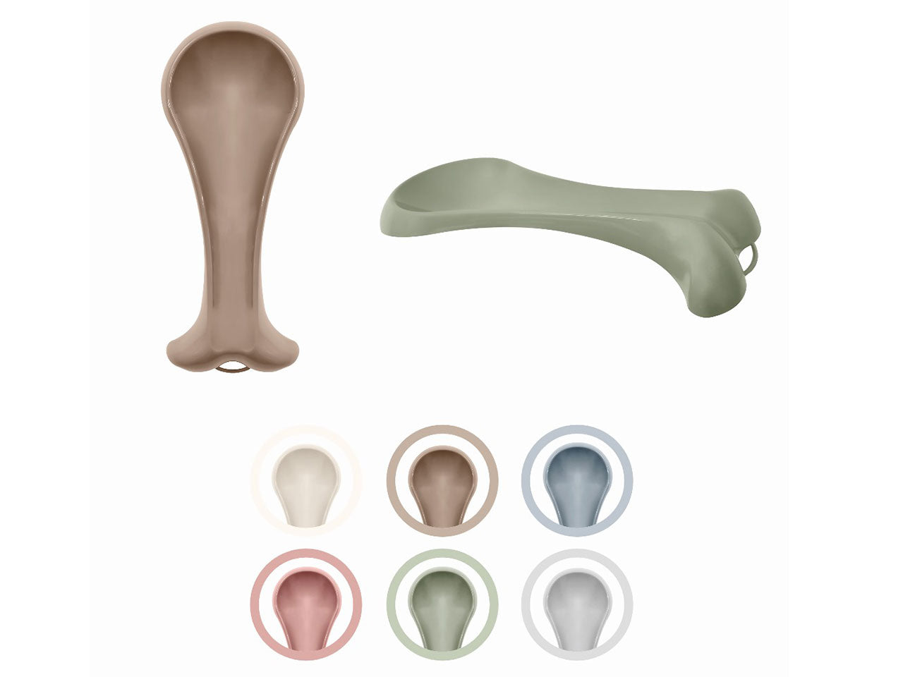 Poggiamestolo pesce in plastica assortiti 32x12,5x3,5 cm - Brio & Bio