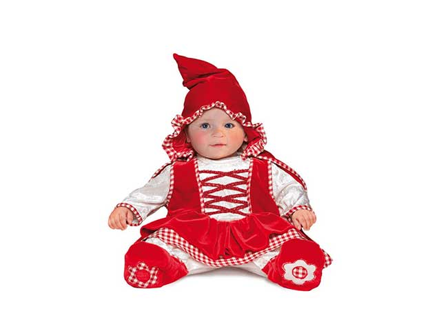 Costume Cappuccetto Rosso Superbaby taglia 3/6 mesi