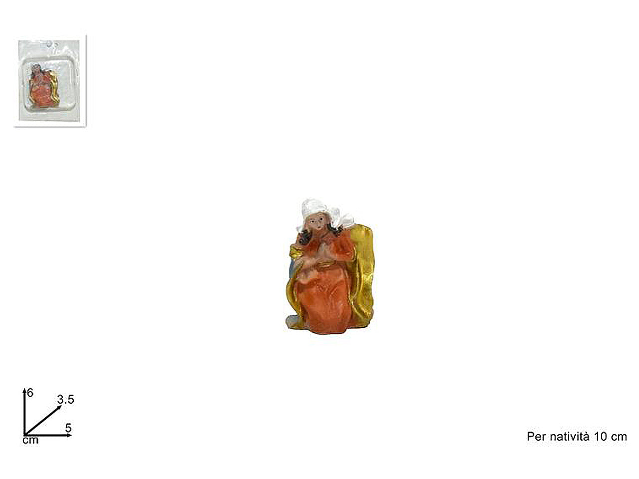 Figura 10cm madonna ca013064