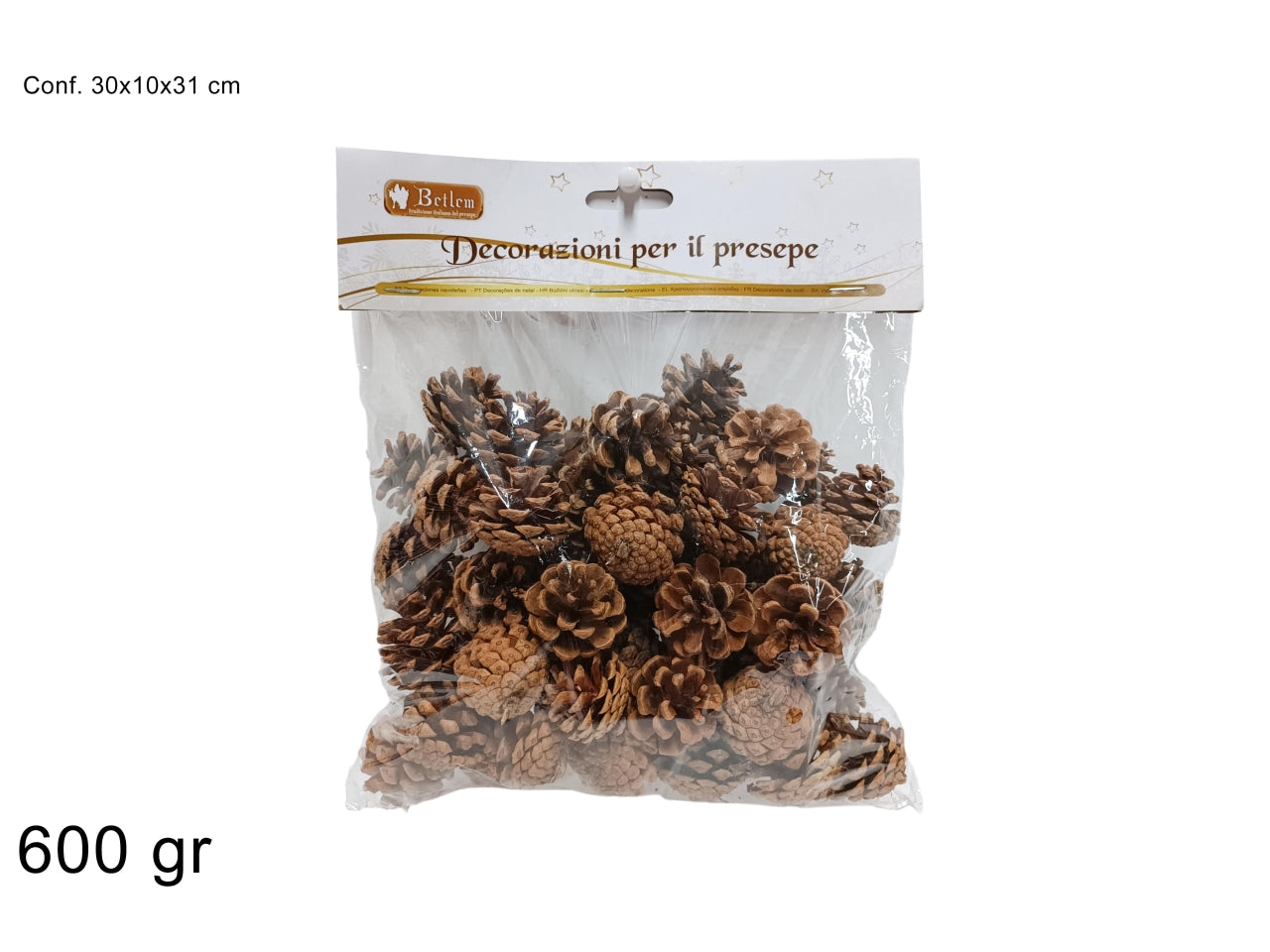Pigne naturali 600gr
