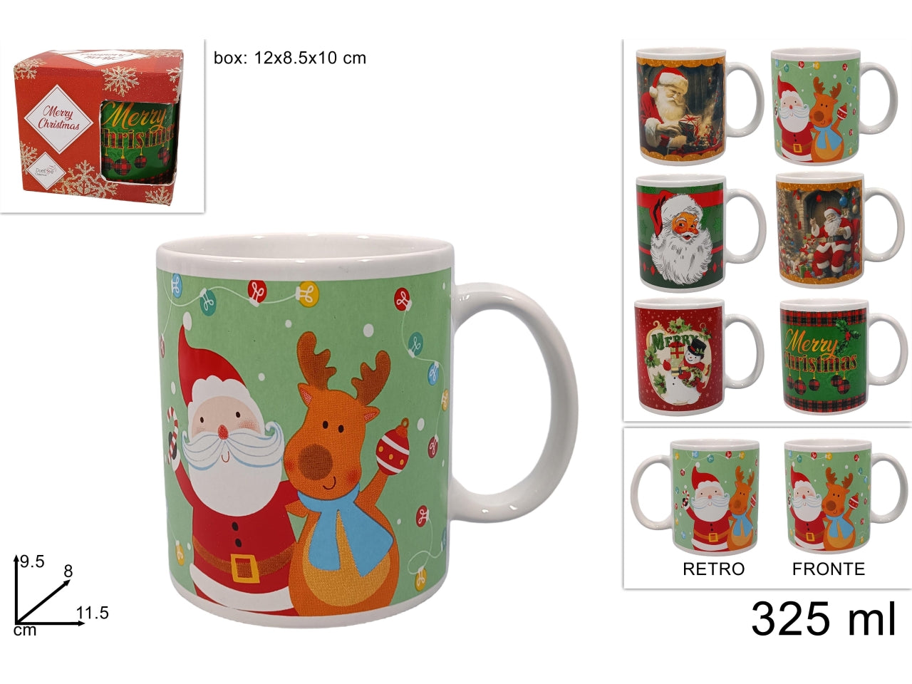 Tazzone natalizio da 325ml