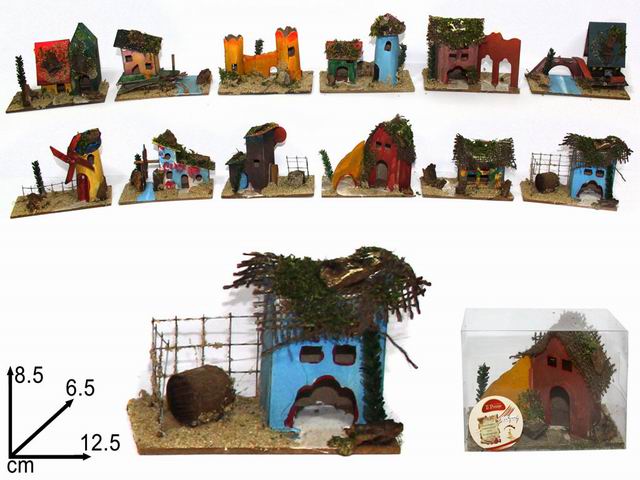 Accessorio per presepe, casetta mi000560