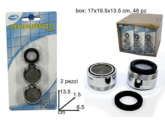 Filtri per rubinetti 2 pezzi grande