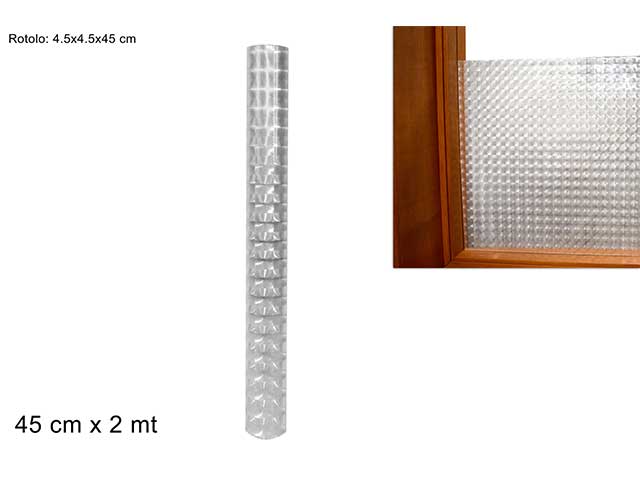 Pellicola statica per vetro 45x200cm