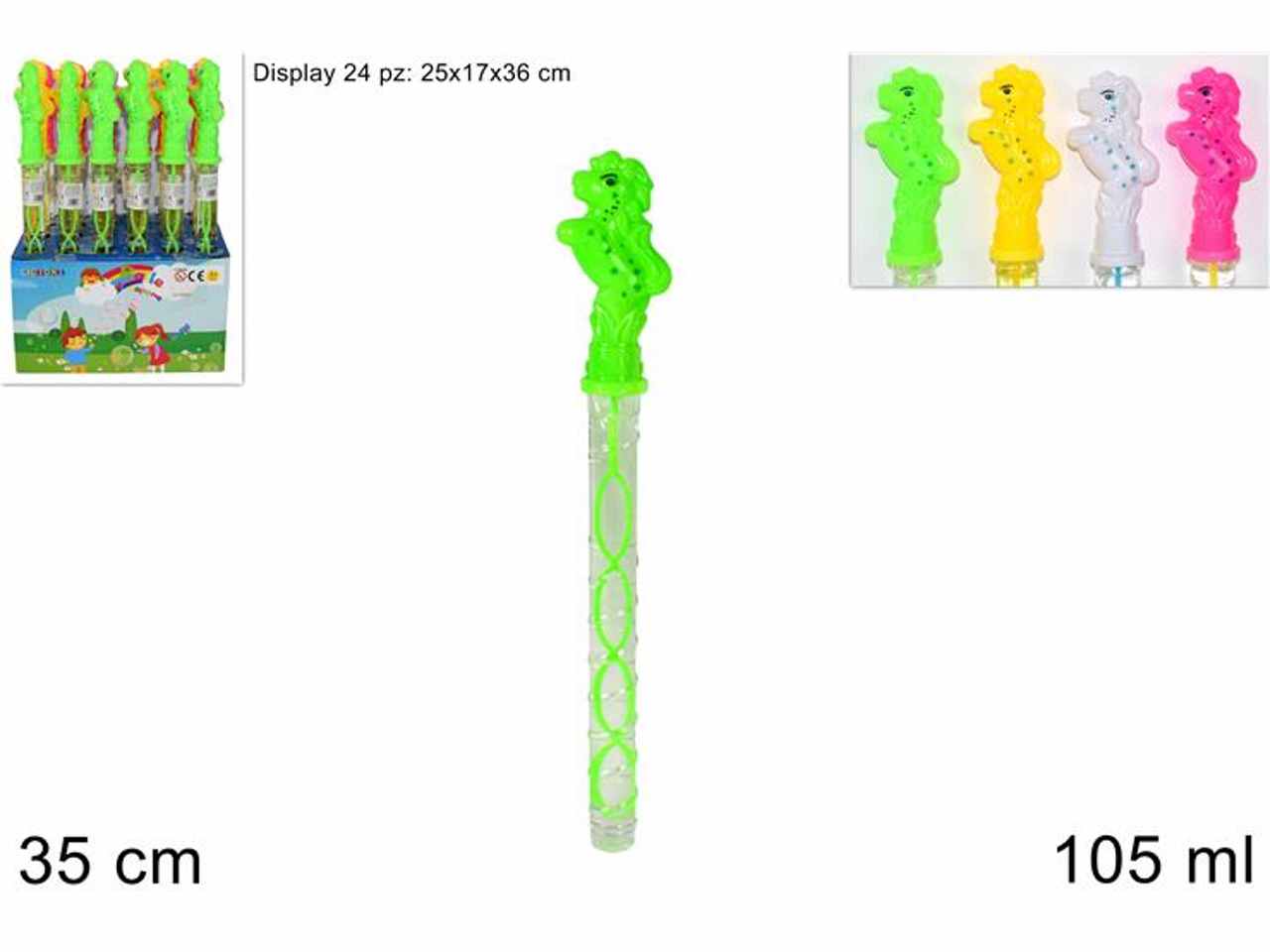 Bolle di sapone spada cavallo 105ml