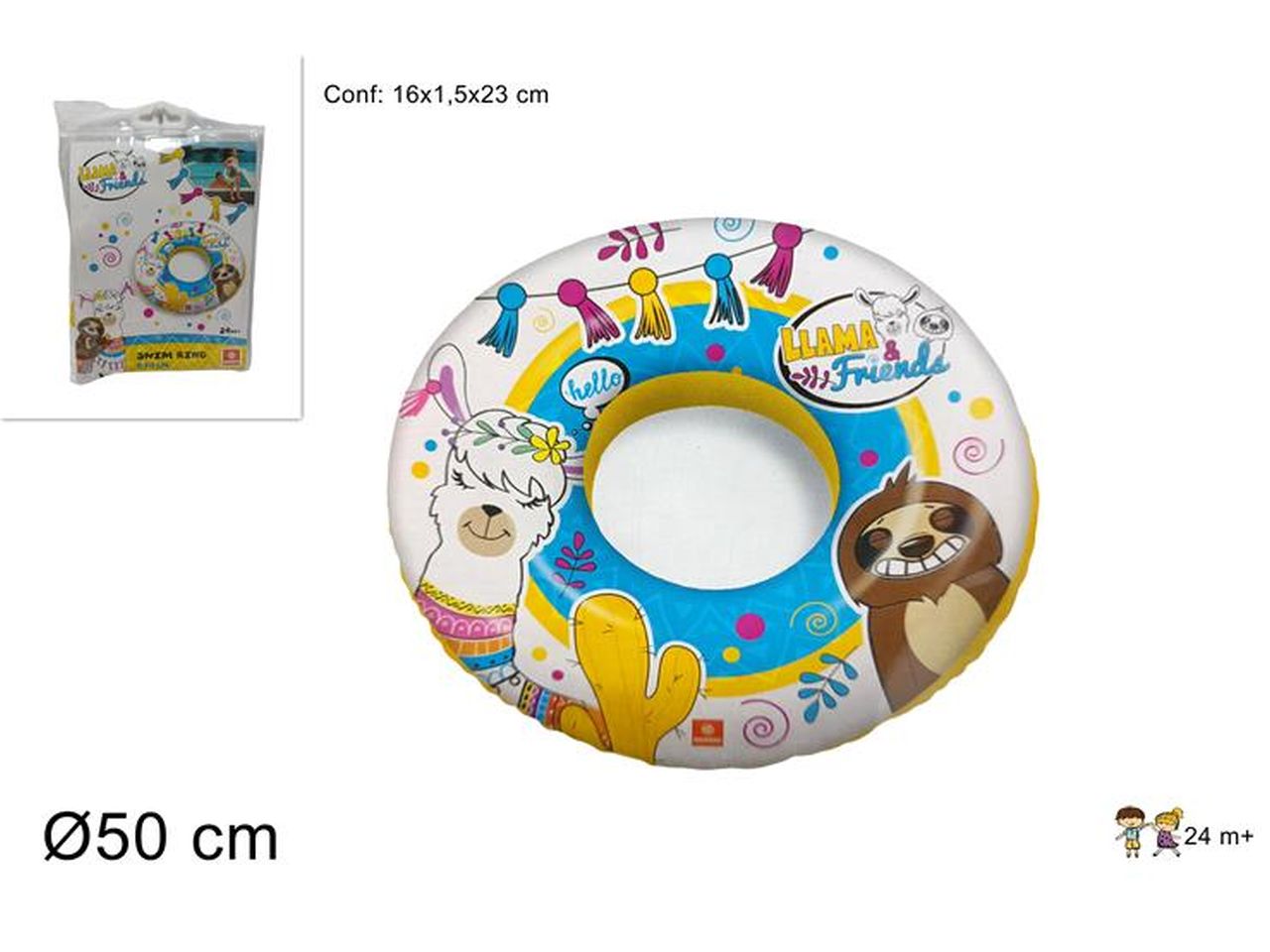 Lama and friends salvagente