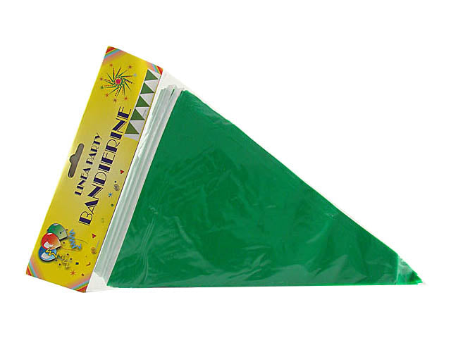 Bandierine verdi mt.10 20 pezzi 03.037