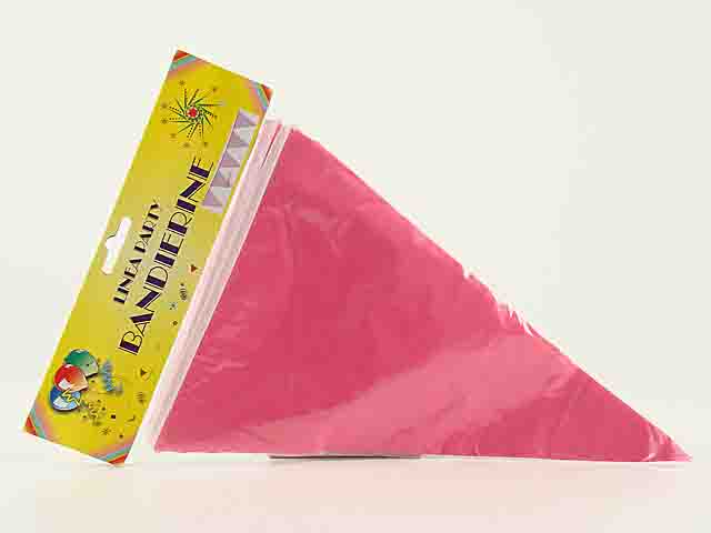 Bandierine 20 pezzi rosa mt.10 03.098