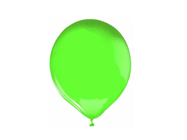 Palloncini medium verde acido 25 pezzi72011