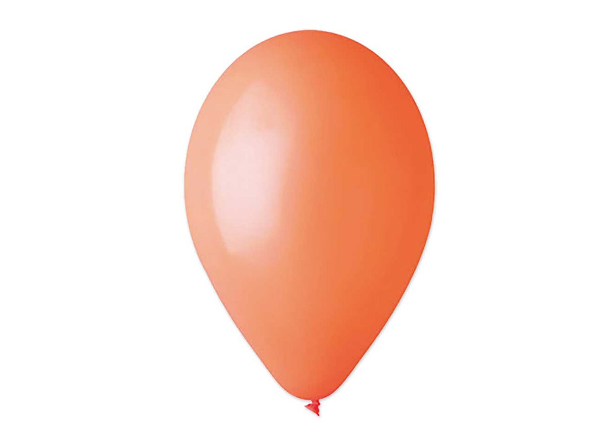Palloncini arancioni large 30cm - la confezione contiene 16 palloncini