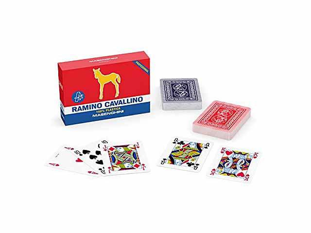 Carte da gioco ramino cavallino oro 553101