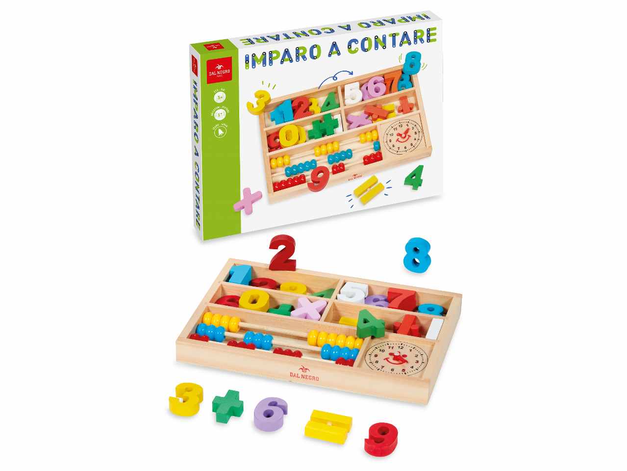Gioco in legno imparo a contare 54020