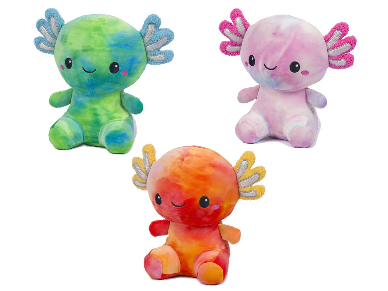 Axolotl h25cm supersoft - disponibile in 3 colori