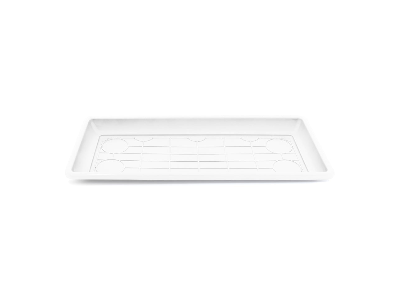 Sotto fioriera vulcano bianca 80cm 74x33cm 5721