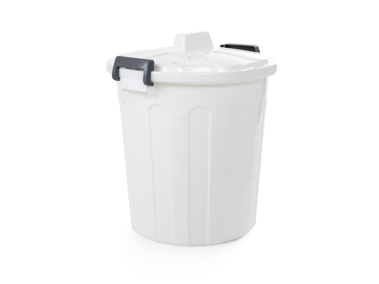 Bido' vulcano con coperchio 8lt bianco
