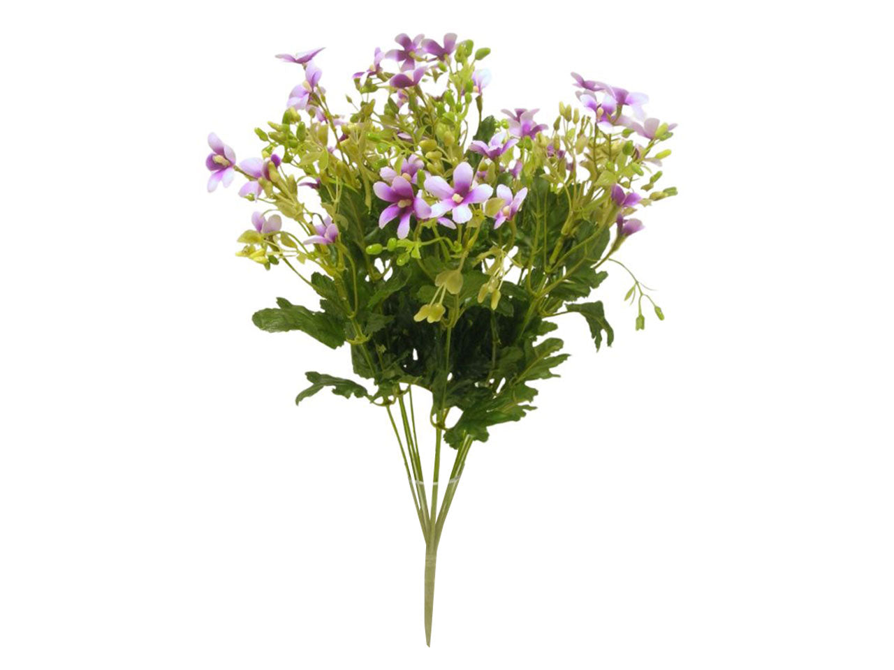 Mazzo di fiori selvatici misto x 13 48cm fuxia