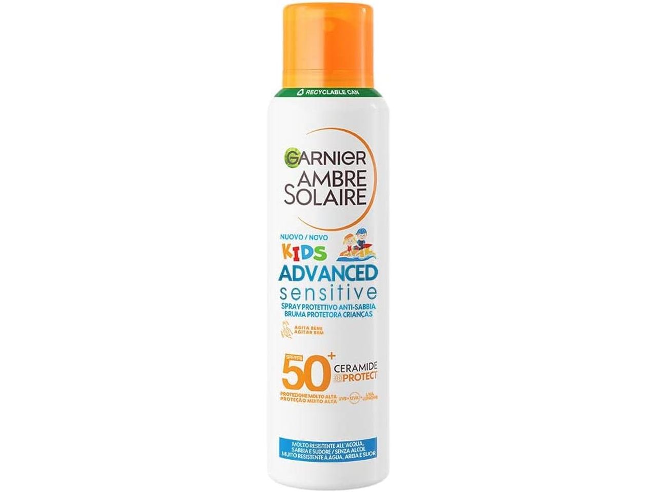 Ambra solaire advanced sensitive kids spray aereosol spf50+ 150ml