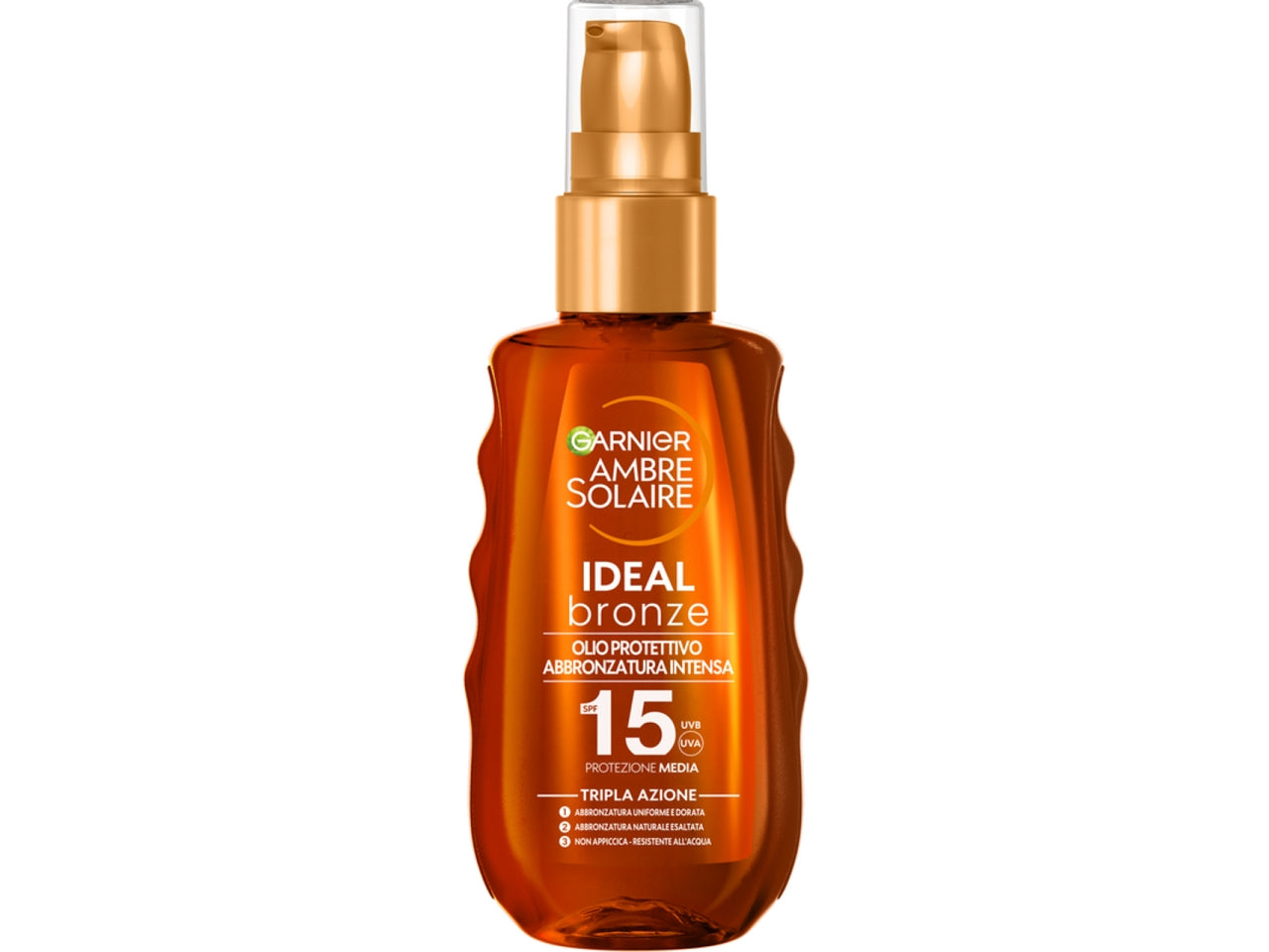 Ambra solaire olio abbronzante spf15 150ml