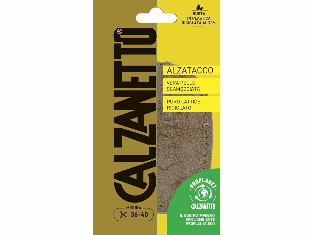 Calzanetto alzatacco donna 47dn