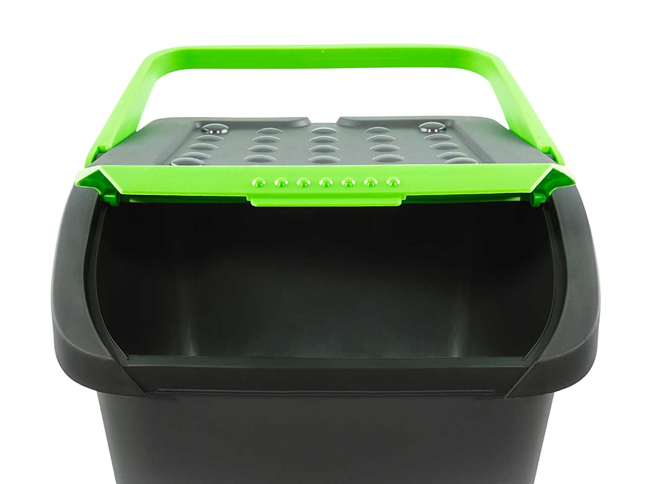 Pattumiera ecologica verde 35lt ec35