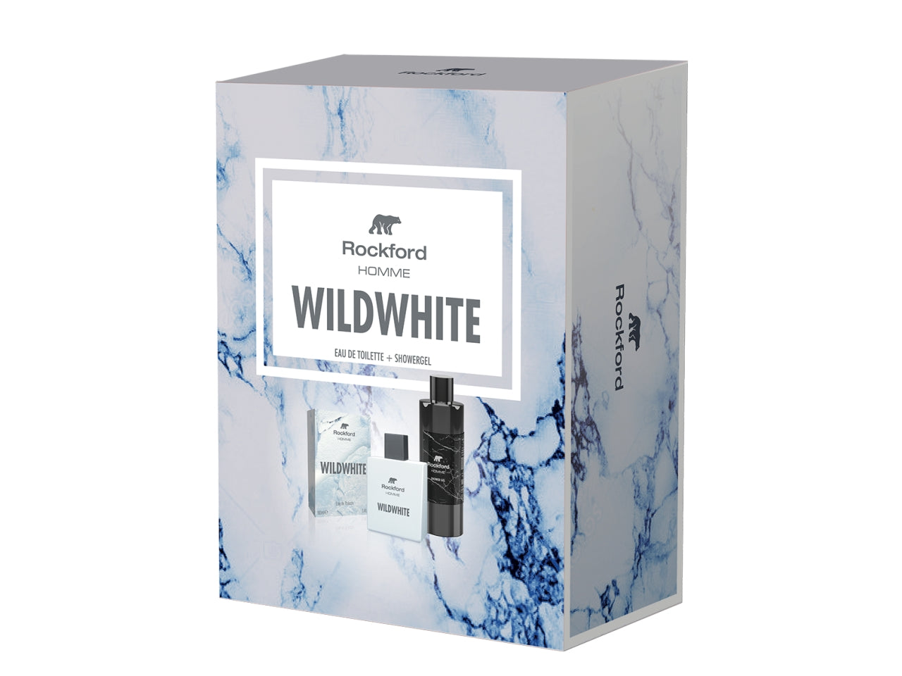 Rockford wildwhite, confezione con edt 100ml + gel doccia 250ml