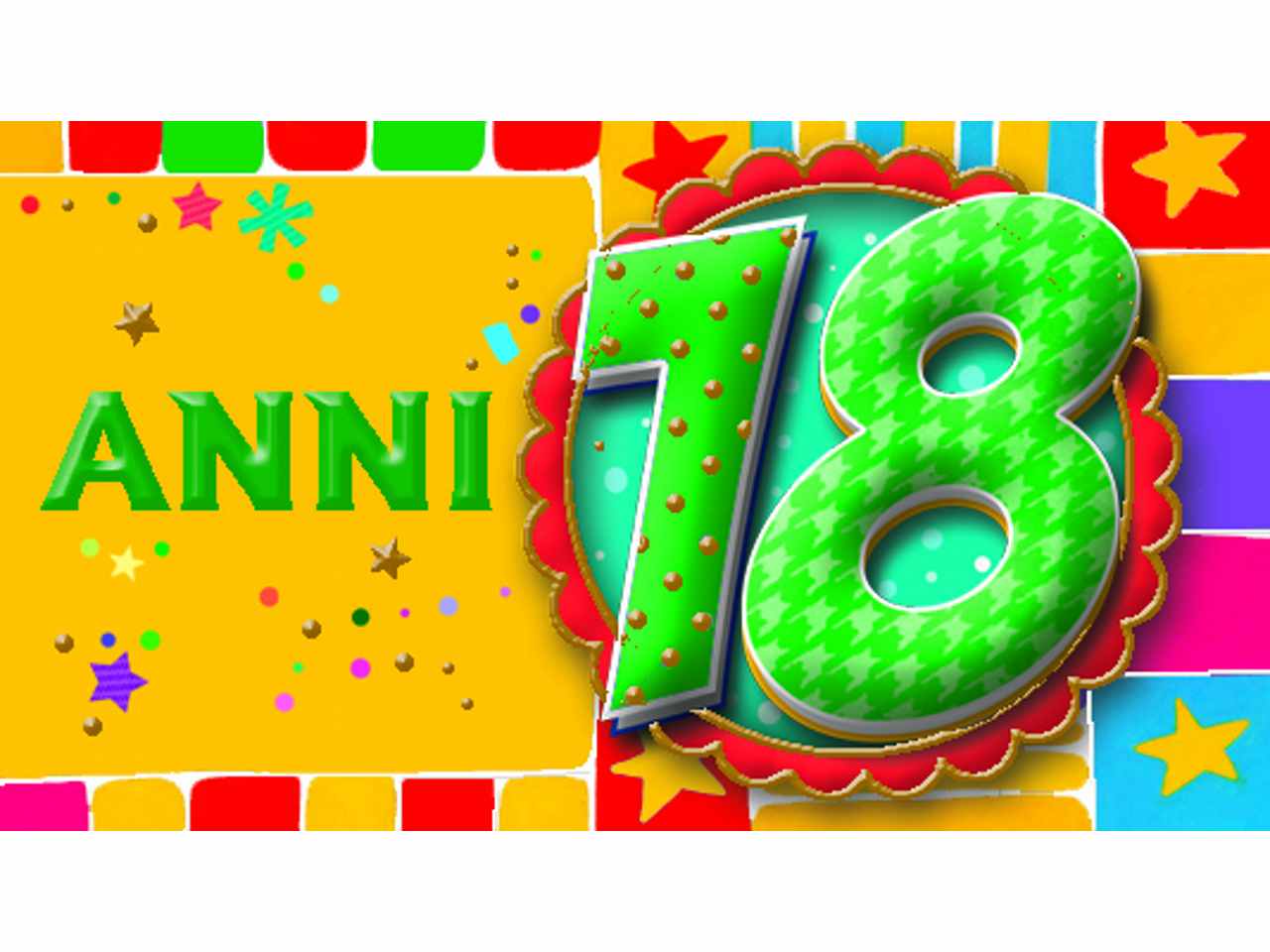 Biglietto bomboniera 18 anni 100 pezzi