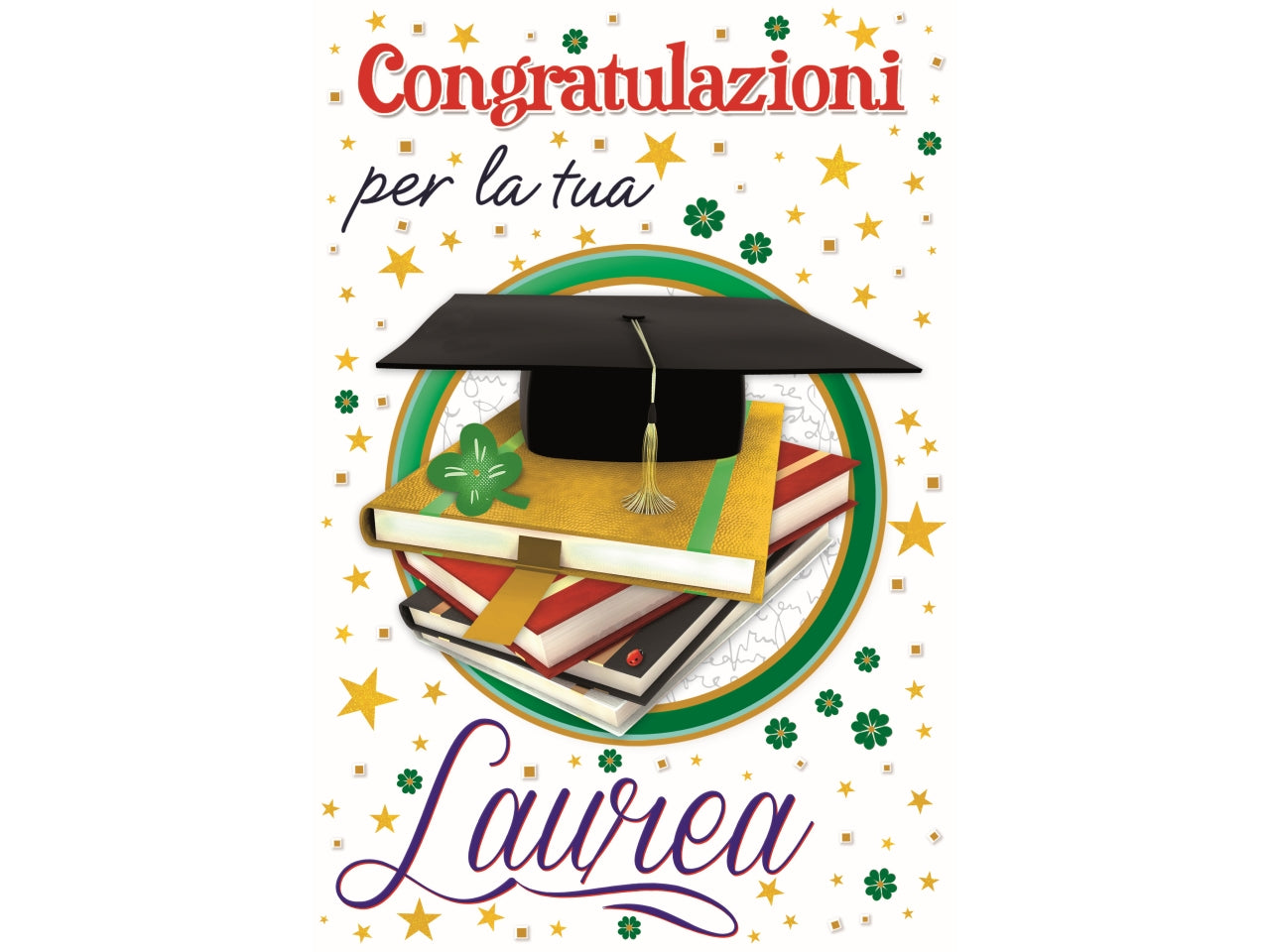 Biglietto laurea classica