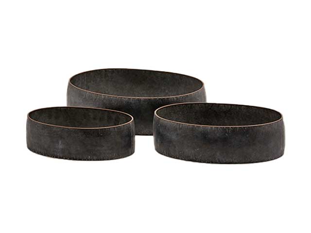 Vaso ovale 3 pezzi grigio 601444,99