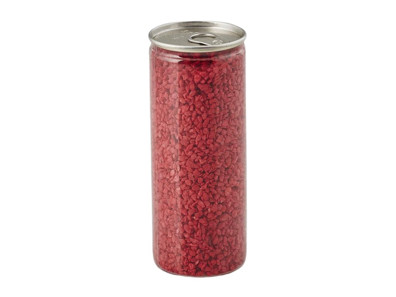 Ghiaia fine rossa 800gr in lattina