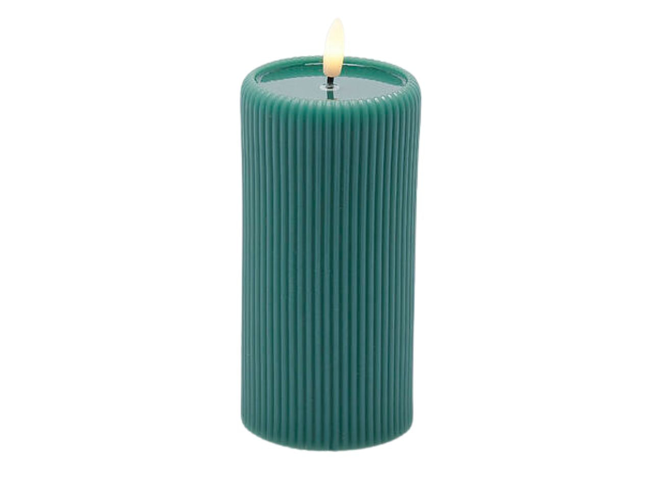 Candela led lounge moccolo h.15xd.7,5cm ip20 verde