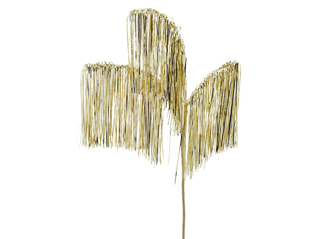 Ramo con frange x3 h.103cm color oro