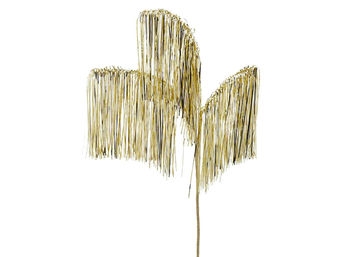 Ramo con frange x3 h.103cm color oro