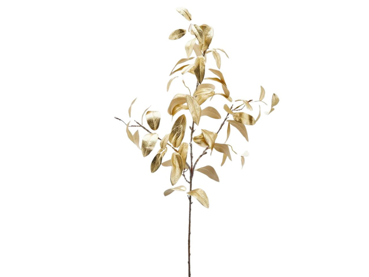 Ramo di ulivo metal bell h.86cm maxi oro