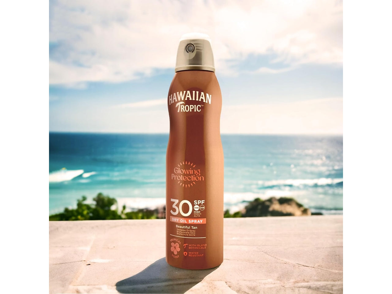 Hawaiian tropic oil spf30 $