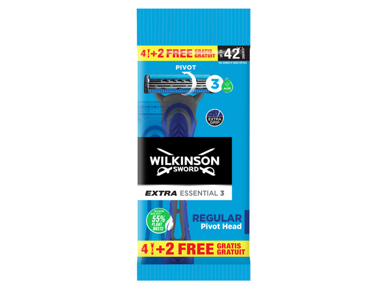 Wilkinson rasoio extra 3 4+2$