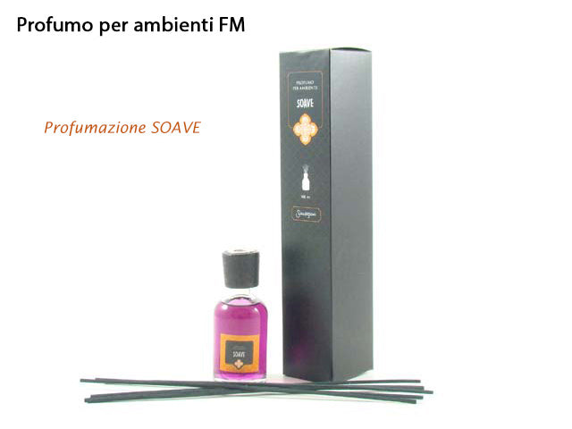 Linea soave diffusore con bacchette 100ml ambmela100