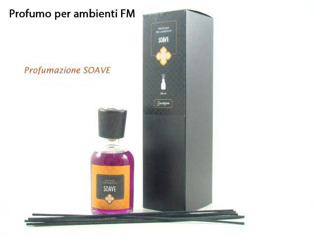 Linea soave diffusore con bacchette 250ml ambmela250
