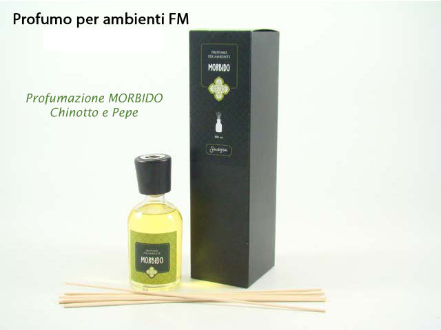 Linea morbido diffusore con bacchette 250ml ambchi250