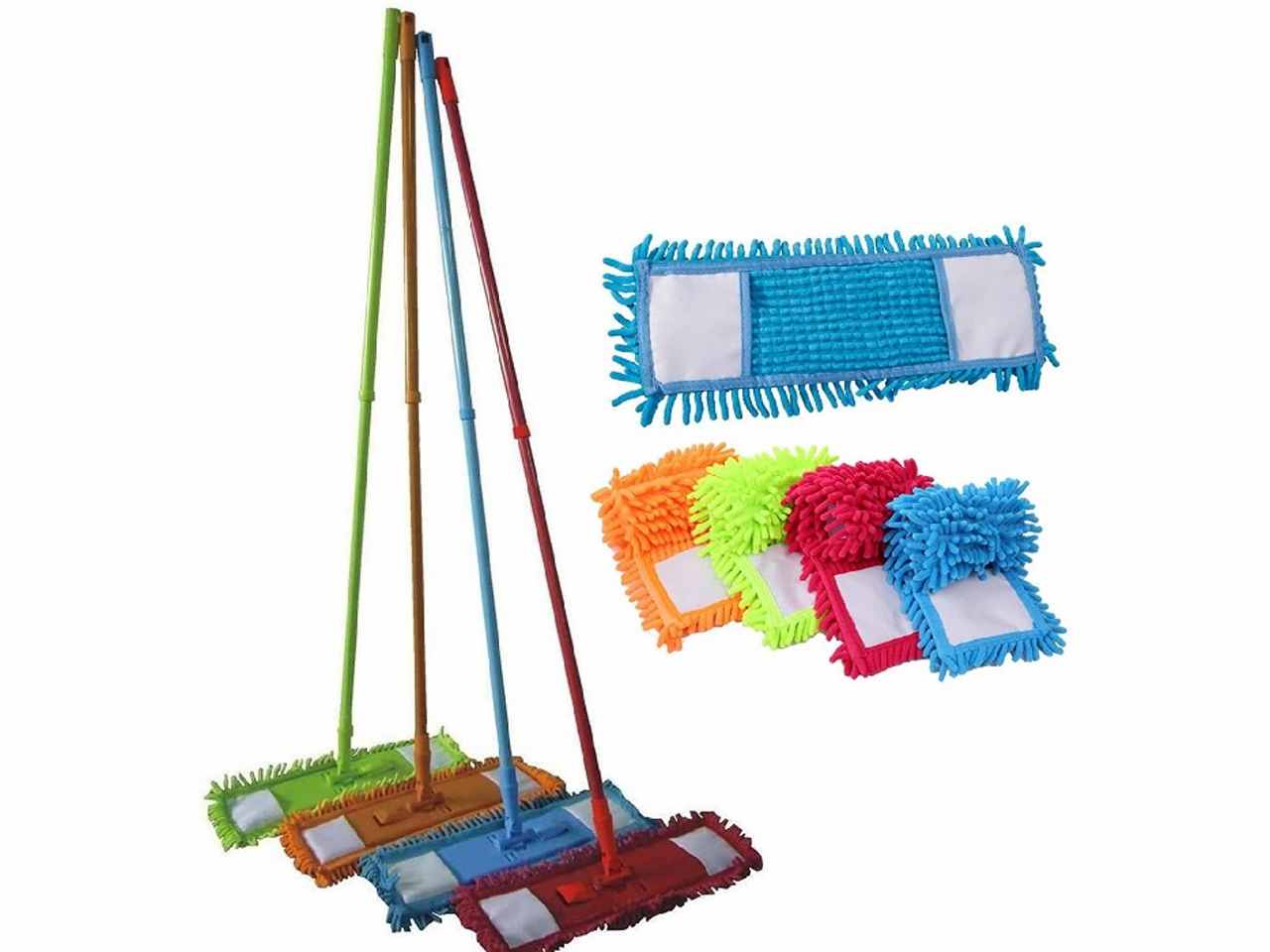 Scopa microfibra catturapolvere