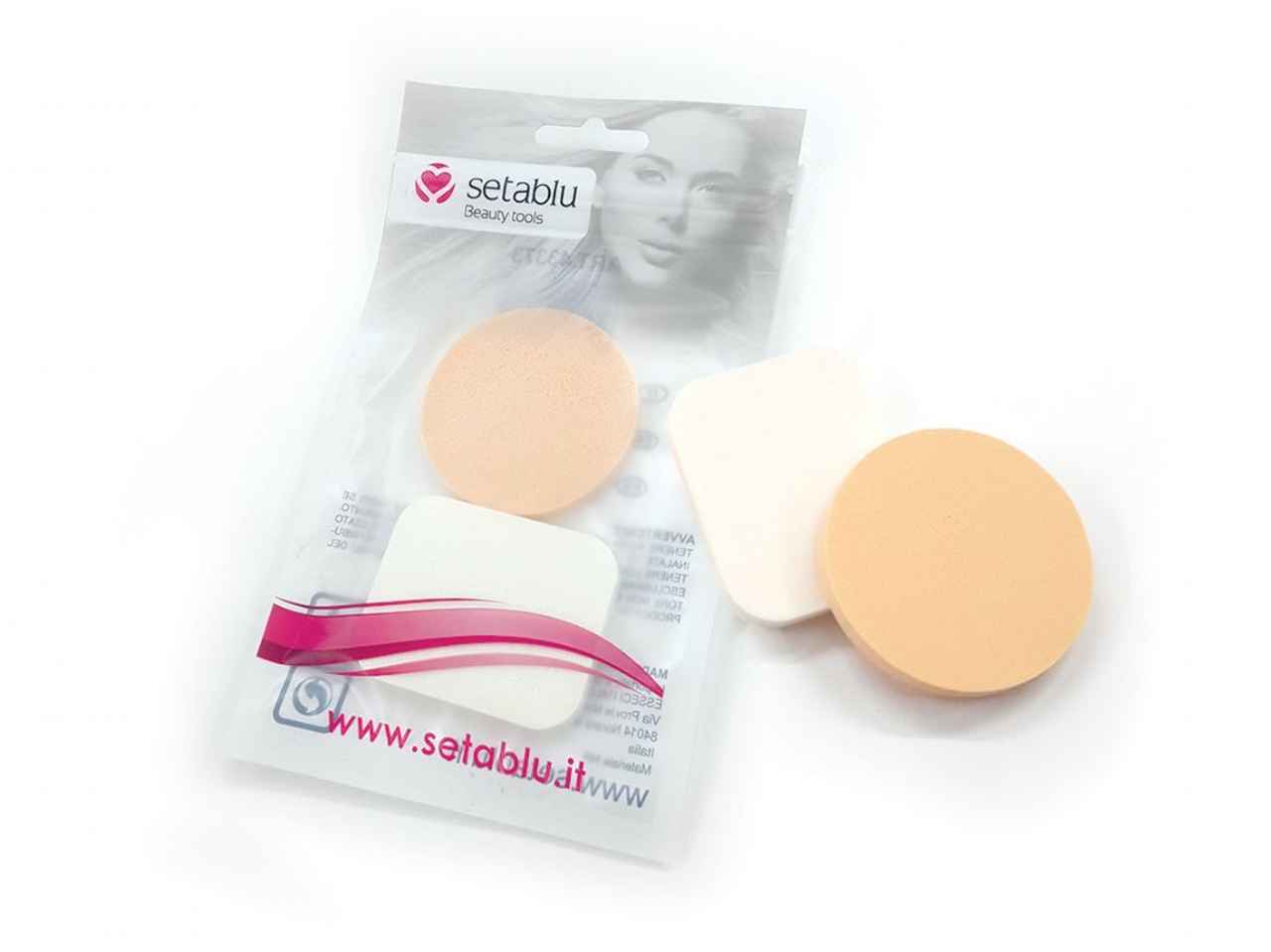 Spugna fondotinta 2 pezzi 43373