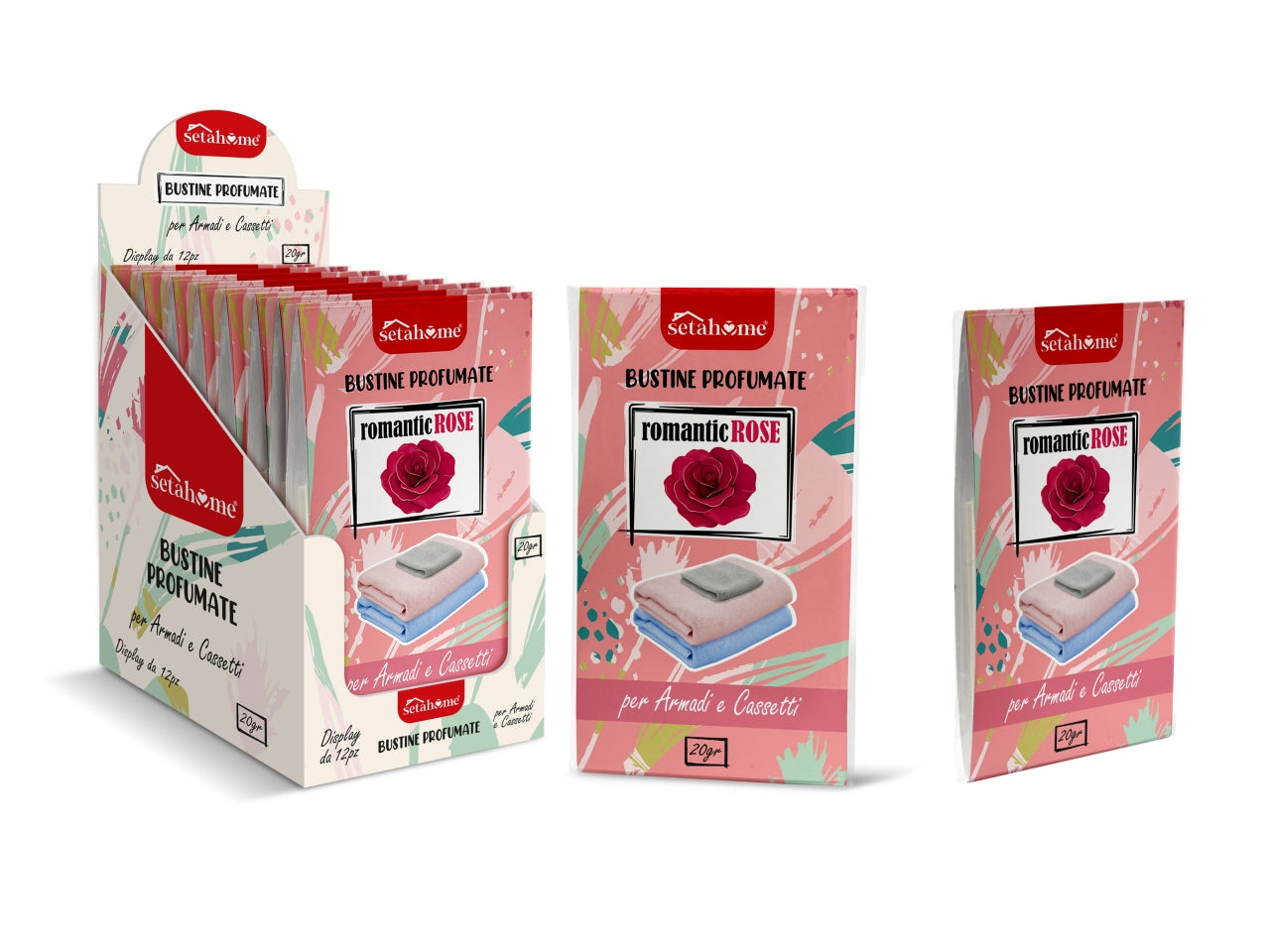 Bustine profumate rose