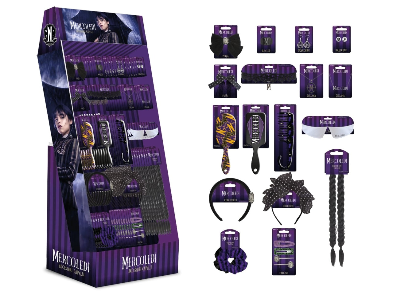 Accessori capelli mercoledì