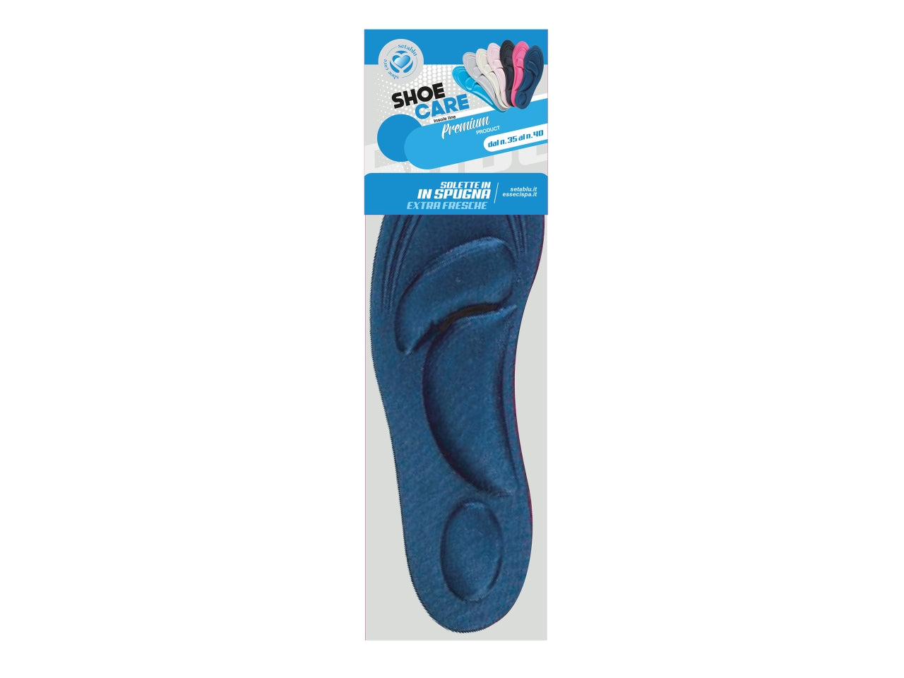 Soletta comfort in spugna 35-40
