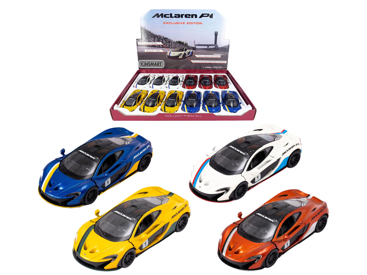 Auto mclaren p1 c/scritte 17915