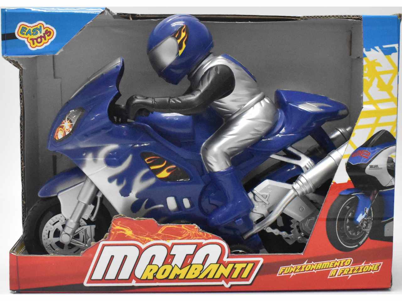 Moto rombanti a frizione