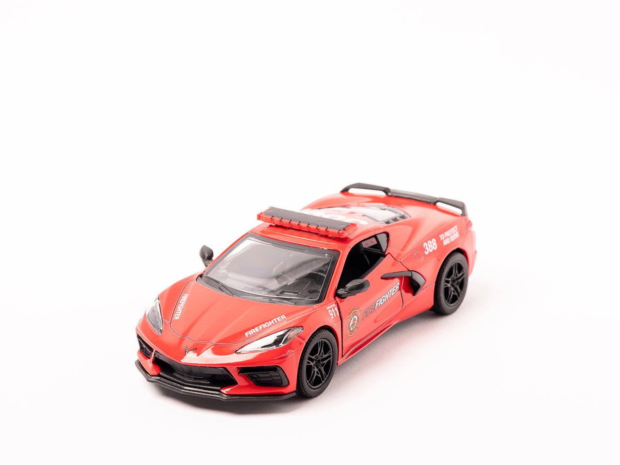 Corvette police firefighter