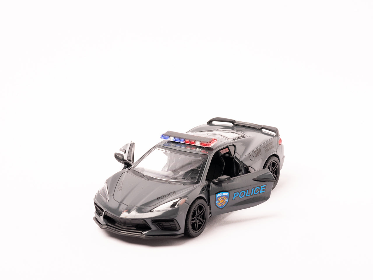 Corvette police firefighter